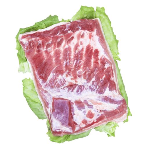 【包邮】安心整块精品带皮五花肉   粮食喂养国产猪  精五花肉 无抗慢养 五花三层  急冻锁鲜5.8斤 商品图5