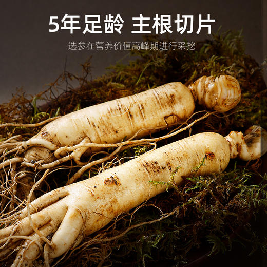 【杞里香250g圆罐严选0.8-1.0西洋参】5年足龄长白山西洋参片 商品图3