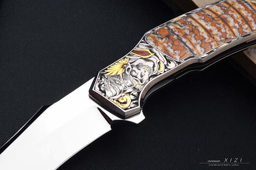 三希堂  星空系列  黄金鬼武士  未开刃 商品图3