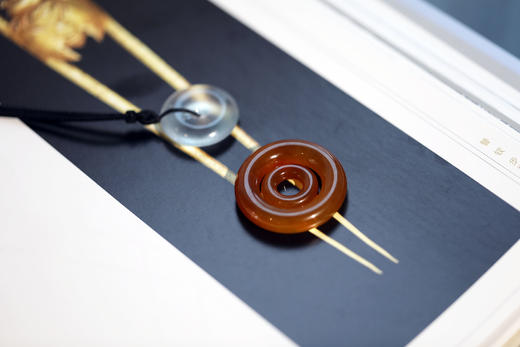 大女孩的糖 ｜大玉不雕三色平安扣 商品图12