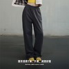 马登美式复古垂感休闲卫裤纯棉宽松显瘦运动裤百搭慵懒风阔腿裤女春秋 商品缩略图4