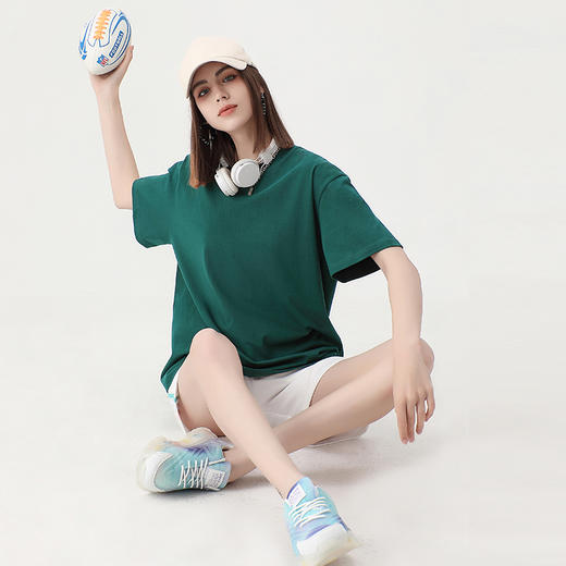 【99元3件】 重磅純棉短袖T恤 | 柔软透气 不松垮 舒适耐穿 日常百搭 男女同款 商品图3