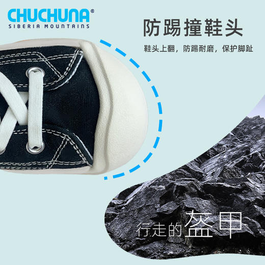 1.24号中午12点截单  2.5号恢复发货  CHUCHUNA秋款高帮帆布鞋-CIINO 商品图2
