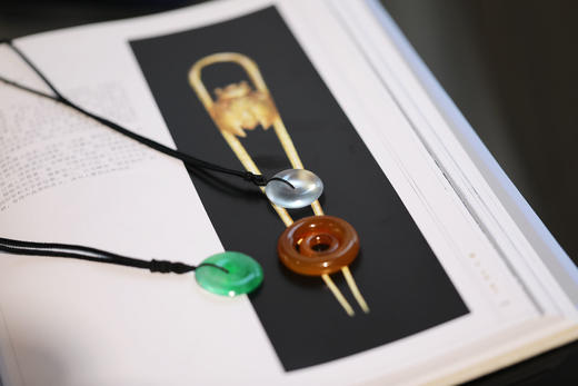 大女孩的糖 ｜大玉不雕三色平安扣 商品图9