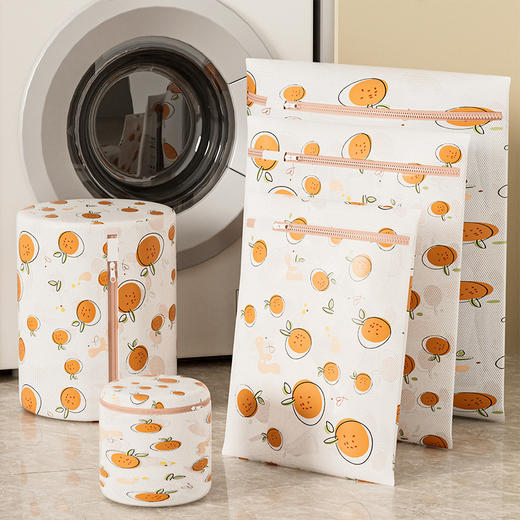 「29.9到手五件套！满足不同衣物」加厚洗衣袋洗衣机专用衣服护洗袋内衣文胸网兜居家日用防变形收纳整理网袋 商品图0