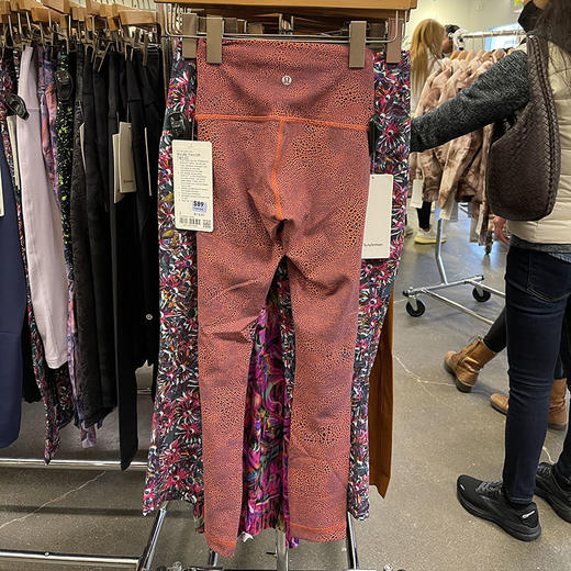 lululemon/露露乐檬 Wunder Train HR 女士紧身高腰瑜伽裤25英寸 商品图2