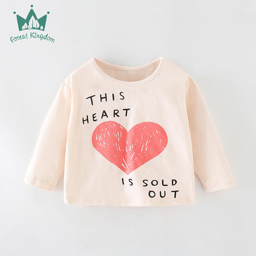 【纯棉打底衫，儿童必备上衣，透气舒适，百搭显瘦】秋冬款女童长袖T恤 秋装上衣童装 儿童宝宝纯棉打底衫 内搭中小童上衣-QQ 商品图6