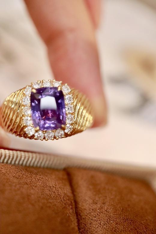 2.54ct 蓝宝石戒指 商品图1