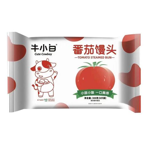 牛小白 番茄馒头 300g/包 商品图0