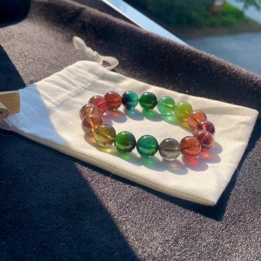 46.45g 12mm 碧玺手链 商品图1