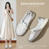 ZHR则则透气老爹鞋2024春秋时尚百搭厚底ins系带运动休闲鞋单鞋 商品缩略图0