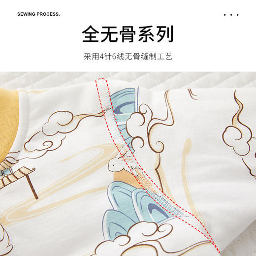 【40g薄棉婴儿连体衣】新生儿纯棉春秋款女宝四季衣服新生月子服婴幼儿秋装 商品图2
