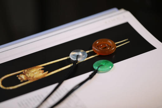 大女孩的糖 ｜大玉不雕三色平安扣 商品图10