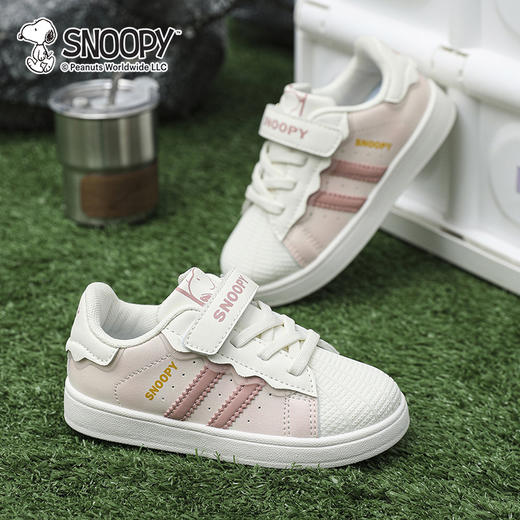 【史努比】SNOOPY史努比童鞋女童男童板鞋小白鞋春秋贝壳鞋软底童鞋26-37★ 商品图8