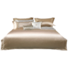 水星家纺色织提花真丝四件套-奢·溢彩(米色/冰川灰)两种颜色床上用品 商品缩略图3