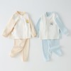 【婴儿春秋舒绒棉套装】A类衣服无骨秋衣秋裤保暖内衣新生宝宝套装 商品缩略图2