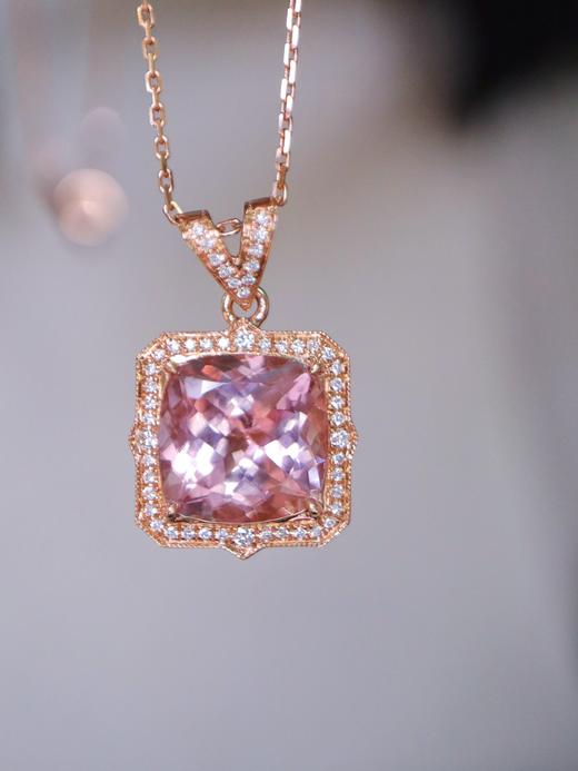 3.36ct 摩根石吊坠 商品图3