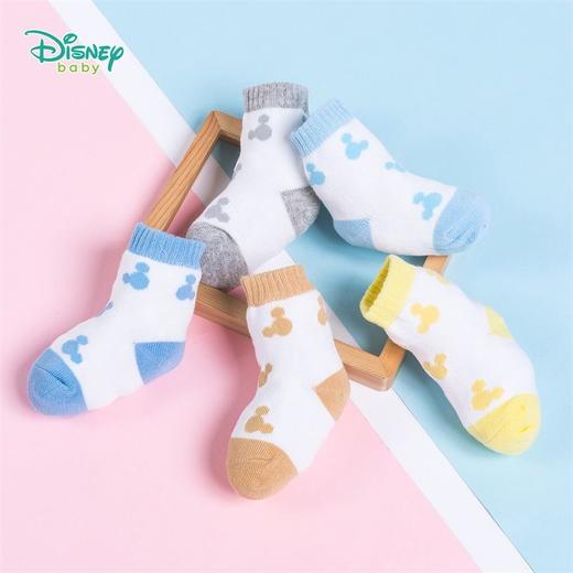 迪士尼童装男女宝宝运动袜秋冬新款婴童中筒棉袜子可爱潮萌袜子 商品图1
