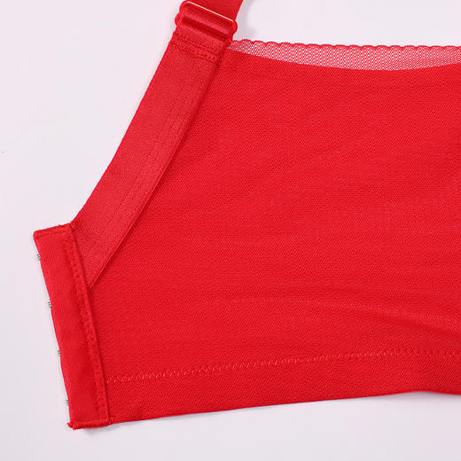 都市丽人调整型内衣舒软挺塑塑身文胸蕾丝超薄塑身内衣3/4杯四排扣LJT3H3 商品图10