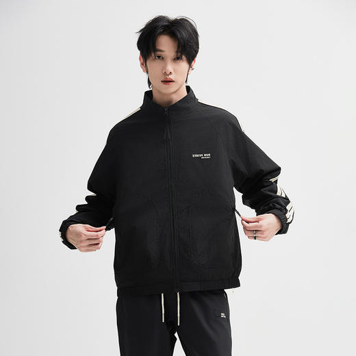 【断码清仓】HX 春秋季立领茄克衫外套S105433053101/02/03 商品图1