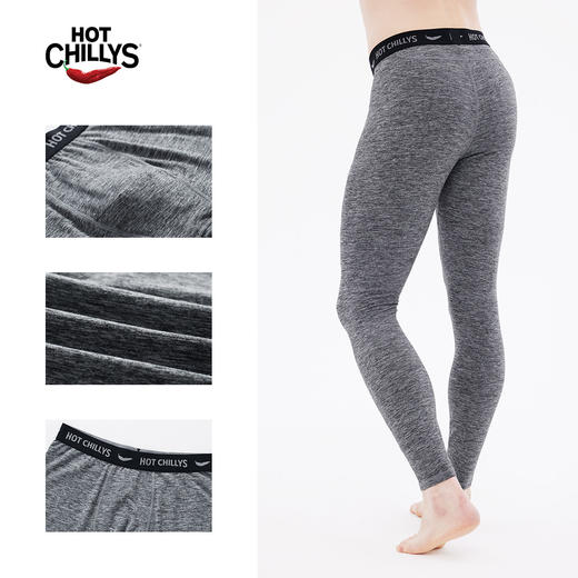 Hotchillys热椒桃皮徒步速干秋冬户外跑步训练轻量保暖男运动裤5617 商品图3
