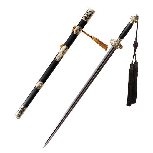 乾隆御剑 龙泉沈广隆宝剑 镇宅宝剑 龙泉沈广隆剑传统剑收藏  sgl-3027未开刃 商品图5