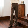 
OLrain欧芮儿窄版休闲裤女秋季2024年新款简约通勤显瘦百搭裤子 商品缩略图2