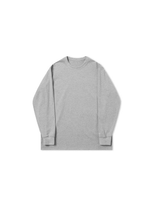 EviStub/E-4QCX610/全棉磨毛基础宽松复古长袖打底T恤 商品图3