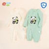 贝贝怡童装婴儿连体衣春秋款新生儿纯棉睡衣男女宝宝新款秋装爬服ZB3DL002 商品缩略图3