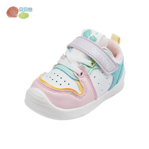 贝贝怡宝宝学步鞋2024秋季新款童鞋男童软底透气婴幼儿鞋子女孩ZB3DX017 商品图3