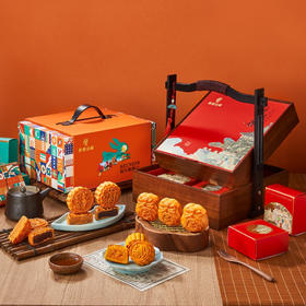 秋月礼（纯手工月饼礼）