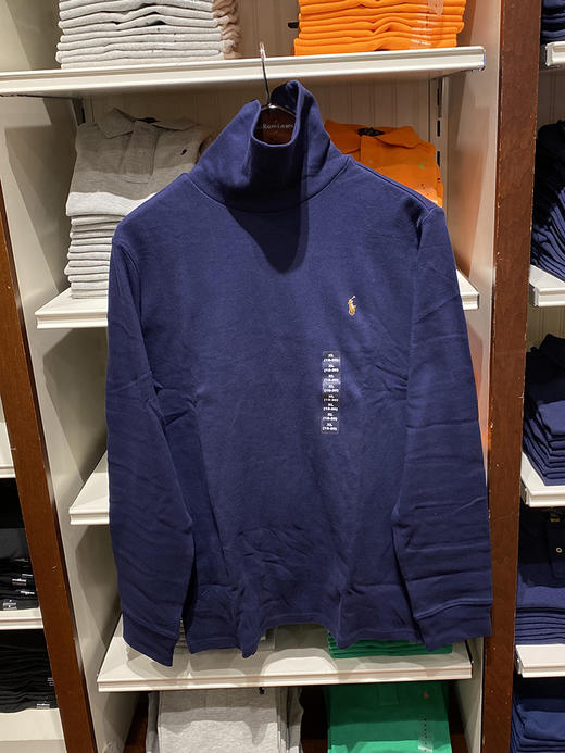 Polo Ralph Lauren 大小童装舒适棉质刺绣彩马标T恤 商品图1