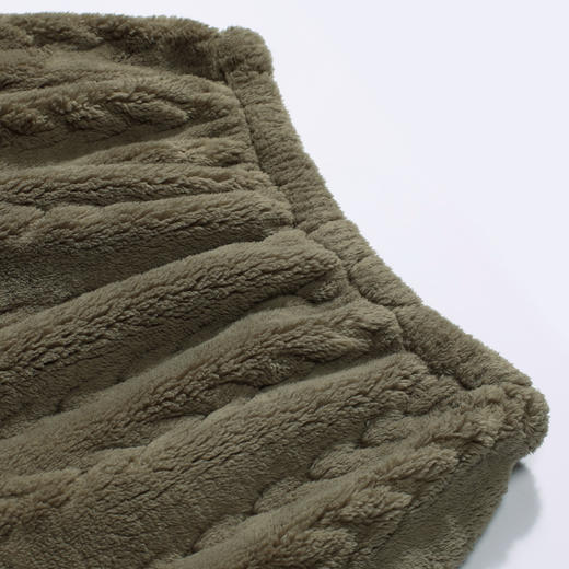 都市丽人都市锋尚睡衣舒适外出长袖长毛绒提花厚男士法兰绒套装FHT2D7 商品图6