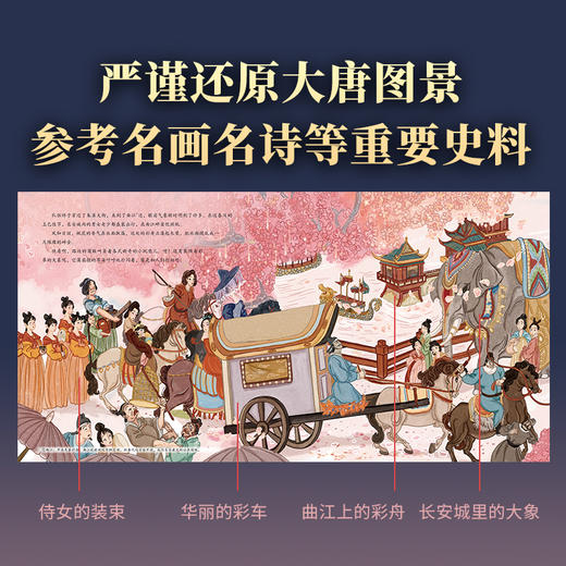 《长恨歌》《丽人行》（绘本版）套装 精装 【5岁+】狐狸家 古典文学 经典启蒙  正版书籍 商品图4
