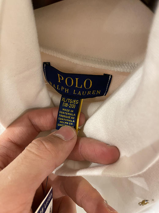 Polo Ralph Lauren 大小童装舒适棉质刺绣彩马标T恤 商品图4