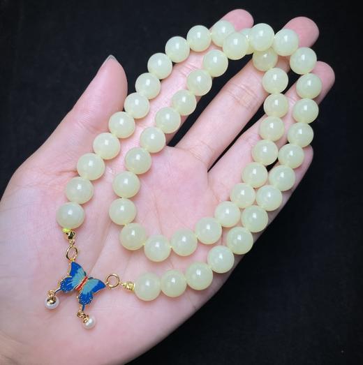 黄口圆珠项链 商品图0