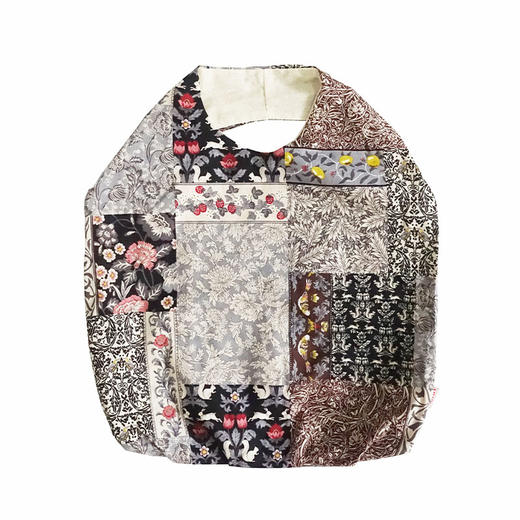 HUJI祤集Avocat手提包插画拼布印花 商品图3