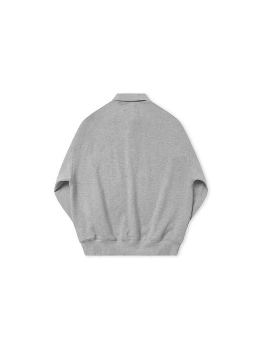 EviStub/E-4QWY431/380G进口液氮空气棉翻领套头卫衣 商品图2