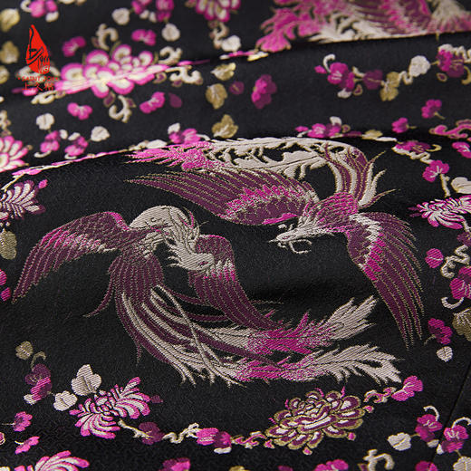 SAINTJOY/上久楷 女式宋锦半身裙 中国风 复古 凤凰于飞 CY1094207002 商品图9