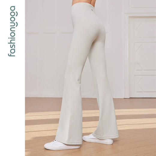 凡圣瑜伽简单长腿喇叭裤FC12908 商品图8