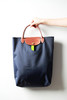 可再生面料，法式手提托特包。牛皮手柄大容量复古包袋女A081960 商品缩略图14