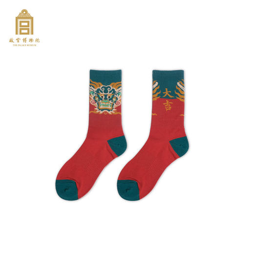 故宫博物院 龙腾福禄袜子 商品图0