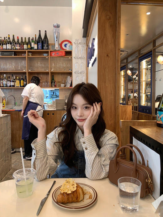 条纹衬衫 金蘑菇菇  甜份多巴胺/ 清爽盐系 商品图3