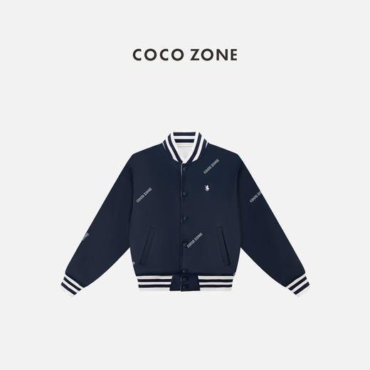 COCO ZONE 秋季两面穿立领外套撞色长袖上衣CC2C1618 商品图0