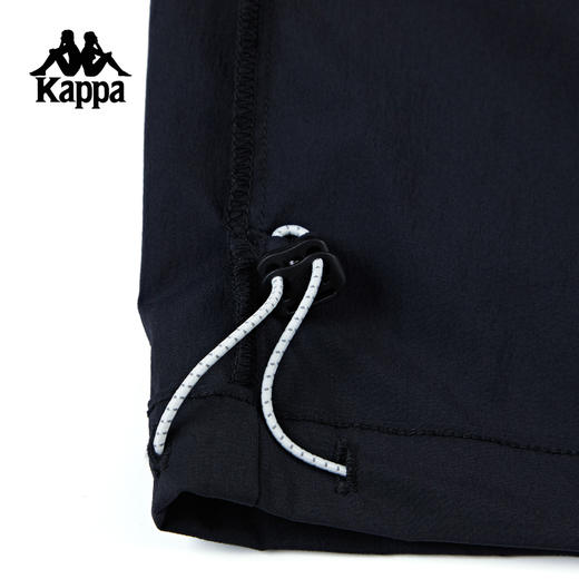 Kappa卡帕背靠背运动裤女2024新款宽松直筒裤防泼水休闲长裤女款K0E62AY71 商品图3