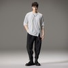 PINLI品立秋季新款提花休闲长袖T恤男士潮牌百搭宽松纯色上衣B243111001 商品缩略图11