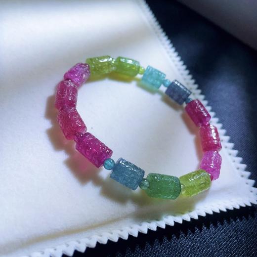 22.3g 雕刻碧玺手链 商品图6