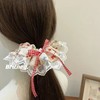 「田园风！数款可选」小清新草莓方形发圈 少女日系简约方巾大肠圈肥肠圈森女甜美配饰 商品缩略图3