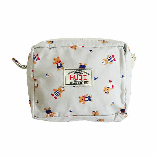 HUJI祤集Motley收纳包插画可爱动物 商品图2