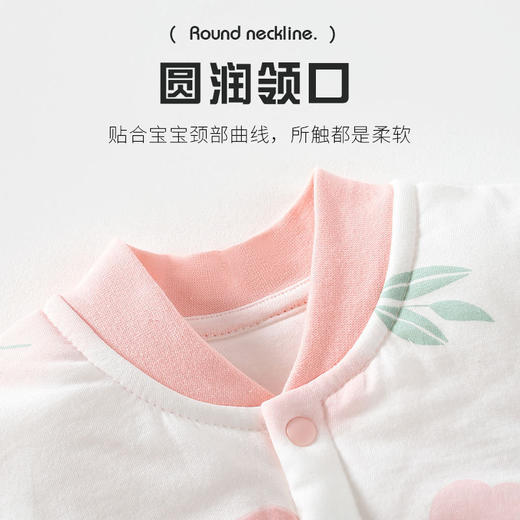 【婴儿40g纯棉连体衣】a类春秋打底和尚服新生儿衣服宝宝哈衣爬爬服 商品图1